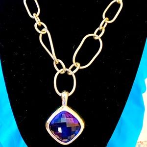 Joan Rivers new interchangeable pendant necklace.